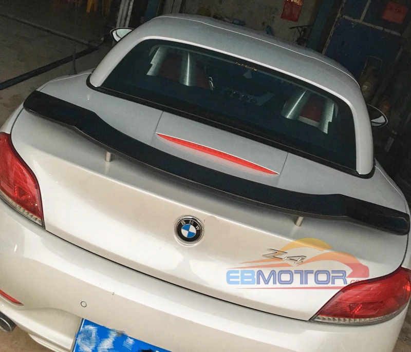 Real Carbon Fiber Rear Wing Roof Trunk Boot Lip Spoiler For BMW Z4 E89 2009-2013 B448 | Автомобили и мотоциклы
