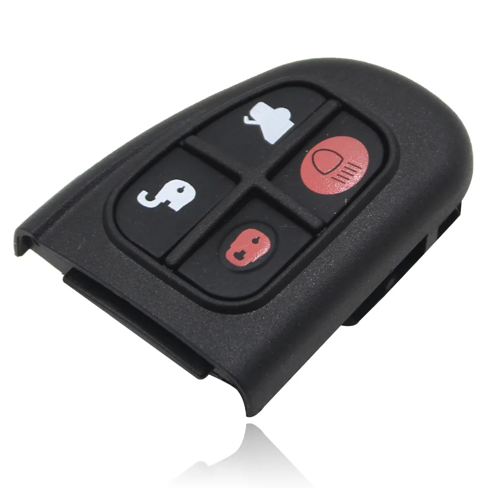 Новый Rerlacement 4 кнопки дистанционного ключа Fob чехол для ремонта Jaguar X Тип S XJ XK XJR XF E