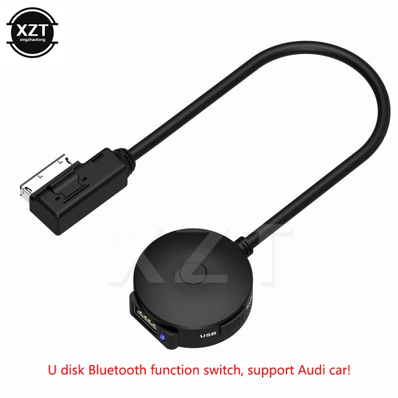 Bluetooth AUX-кабель приемника с USB-адаптером для VW Audi A4 A5 A6 Q5 Q7 аудио медиа-вход AMI MDI интерфейс высокое качество Новинка