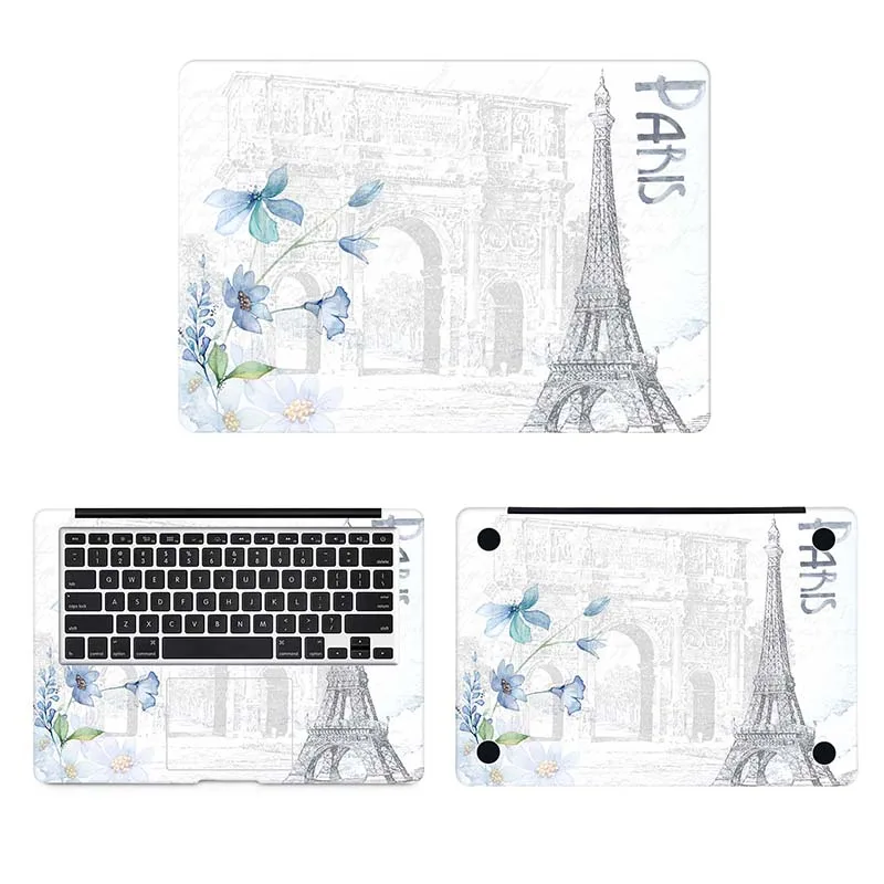Эйфелева талия и Триумфальная арка наклейка для ноутбука Macbook Pro Air Retina 11 12 13 15