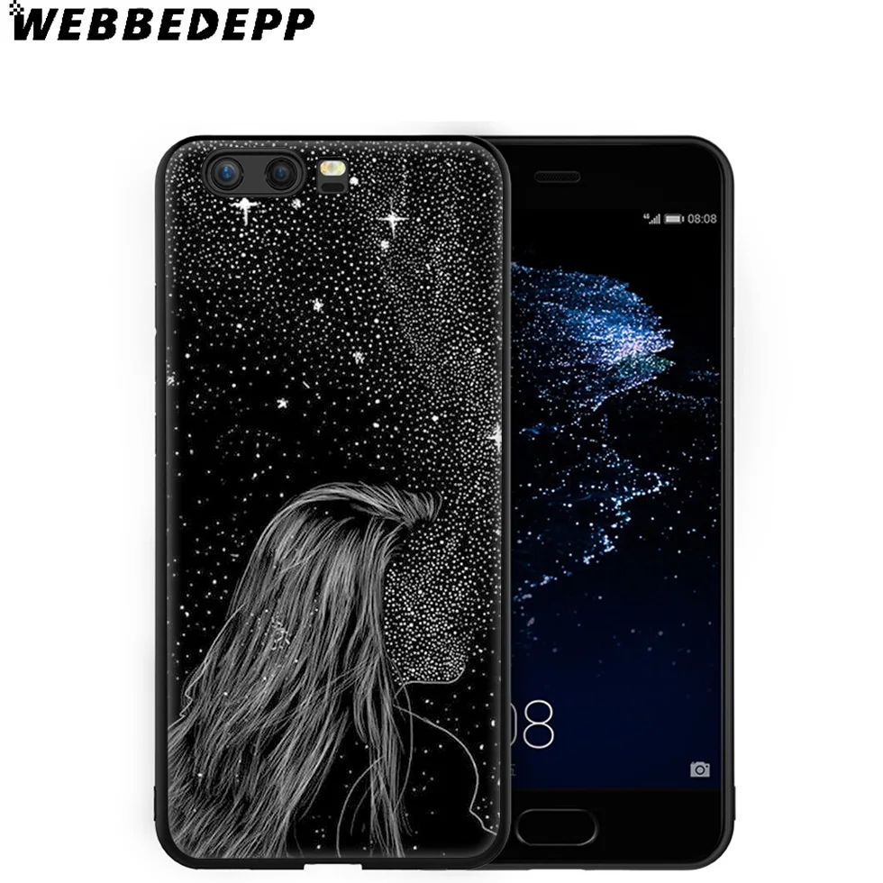 Мягкий чехол WEBBEDEPP Queen &amp King для Huawei P8 P9 P10 P20 P30 Lite Pro P Smart Z Plus 2019 Y6 Prime 2018 2017 Mini |