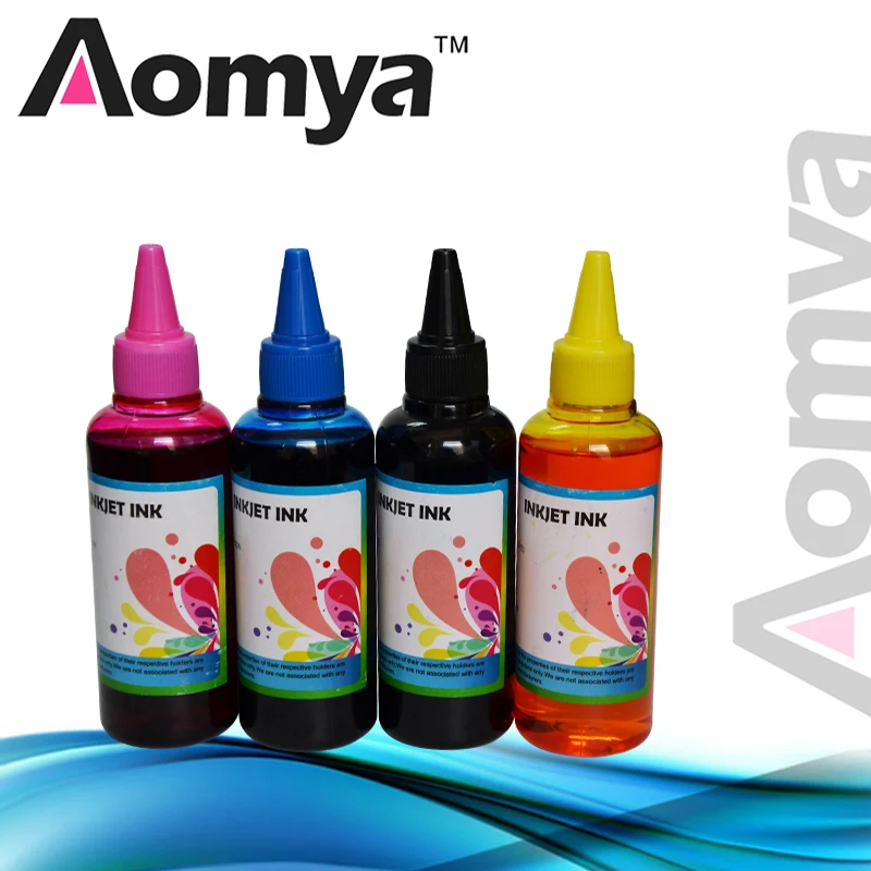 Aomya чернила совместимый для HP 21 22 4 цвета красителя краски на основе 2149 2180 3747 3748 3900