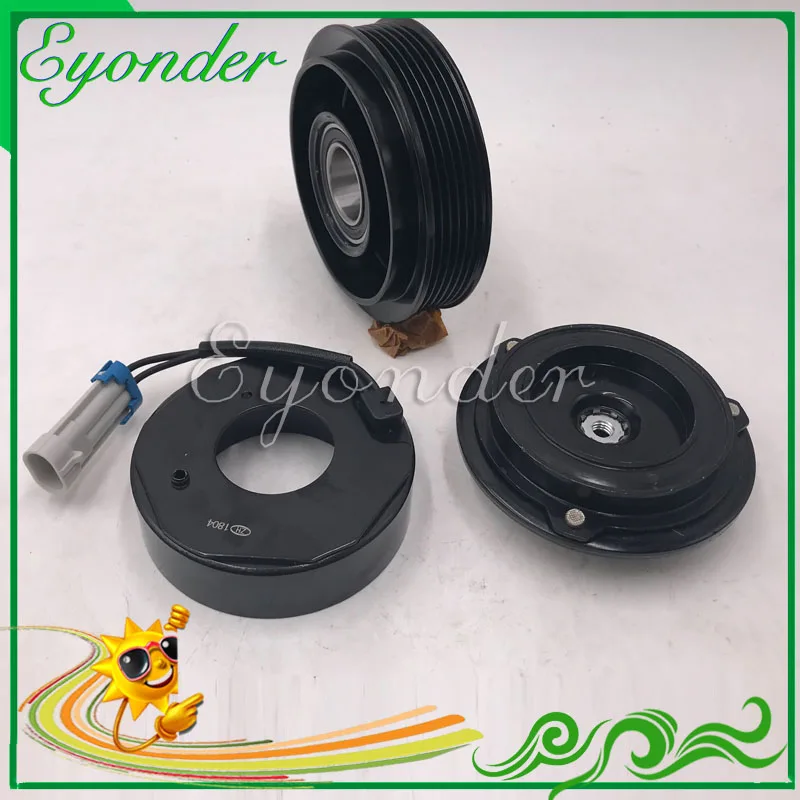 AC A/C воздушный компрессор магнитный шкив сцепления для Chevrolet CRUZE J300 1 6 8 13271258 13376447