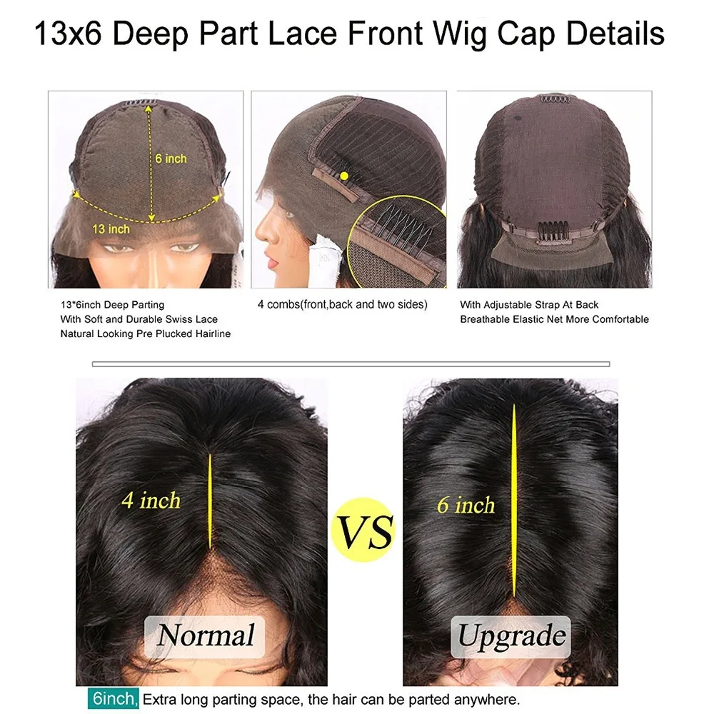 Wigirl 13x6 парик из натуральных волос на кружеве Прямой 28 30 32 дюймов длинный парик без клея предварительно сорванный бразильский фронтальный парик для черных женщин