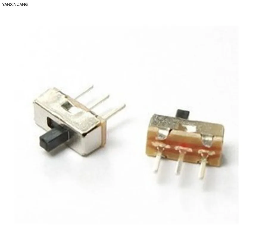 

10PCS SS-12D00G4 2 Position 1P2T PCB Panel Vertical Slide Power Toggle Switch