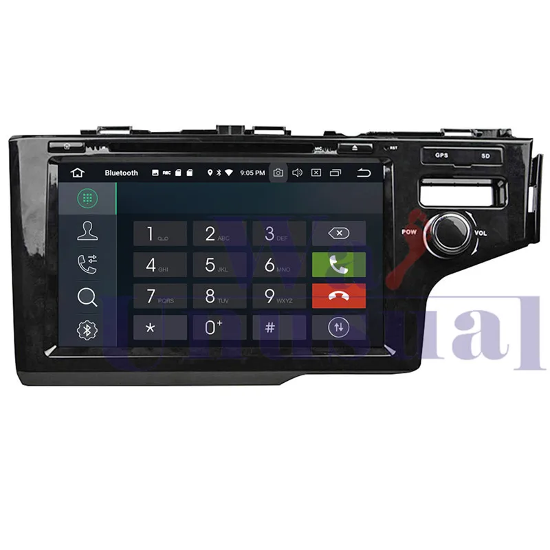 Wanuary Android 9 0 Автомобильный GPS навигатор для Honda FIT/JAZZ 2014 RHD DVD плеер Мультимедиа Радио