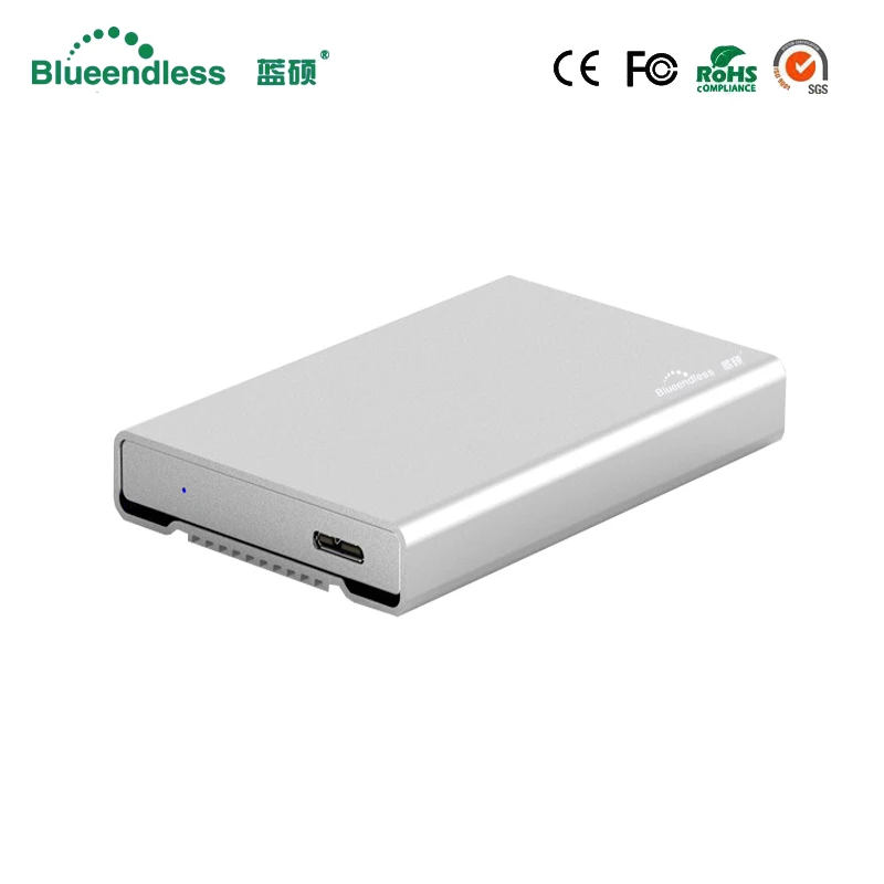 Корпус для жесткого диска костюм для 9,5/12,5/15 мм caddy sata usb 3,0 толщина жесткий диск hdd жесткий диск 6 Гбит/с, высокая скорость 2," 12,5 мм caddy