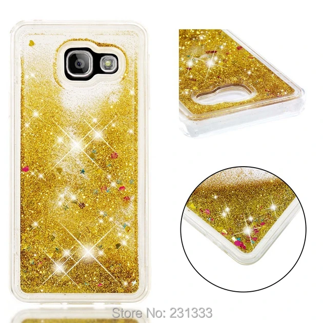 Мягкий чехол C ku из ТПУ с 3d блестками и жидким песком для Samsung Galaxy S5 A310 A510 Grand Prime G530