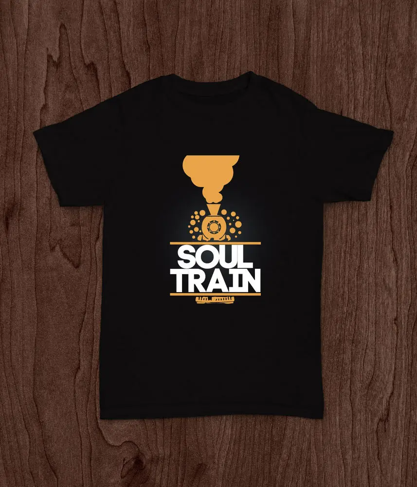 2017 Новое Прибытие Забавный Мужская Сжатия O образным Вырезом Soul Train Дней новая