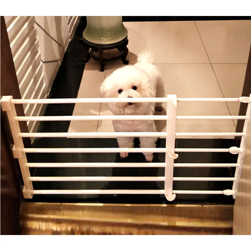 

pawstrip 2 Size Adjustable Pet Dog Gate Dog Fence Pet Isolating Gate Indoor Playpen For Dog Space Saving Closet Organizer