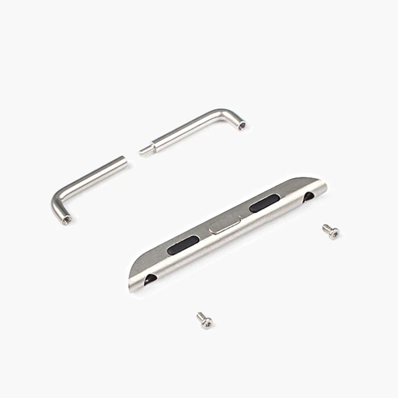 Соединитель ремешка для часов Apple Watch Band 38 мм 40 42 44 адаптер из нержавеющей стали