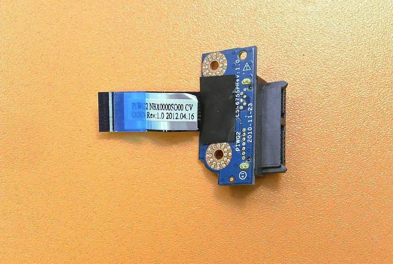 Оригинальный разъем для жесткого диска lenovo G570 G575 плата hdd G575|Звуковые карты| |