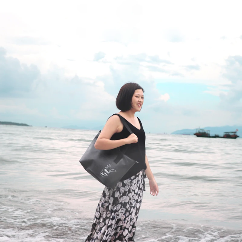 Waterproof Dry And Wet Swimming Shoulder Bags Beach Bag Tote Handbags Female Gym Drifting Swimming Storage Bag Outdoor Sports