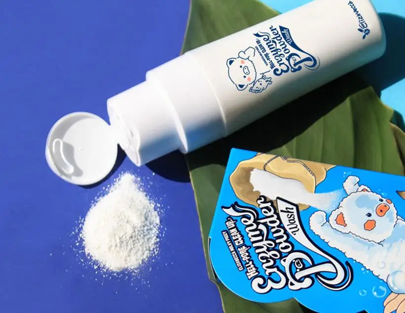 ELIZAVECCA Hell-Pore Clean Up Enzyme Powder Wash 80 г гипоаллергенный фермент Очищение лица очищение пор отшелушивающий для лица