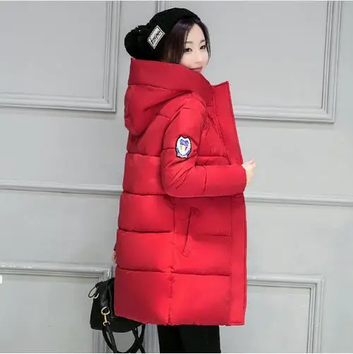 style2 Длинные женские парки, Женское зимнее пальто, утепленная хлопковая зимняя куртка, женская верхняя одежда, парки для женщин, зимняя верхняя одежда - Цвет: style2