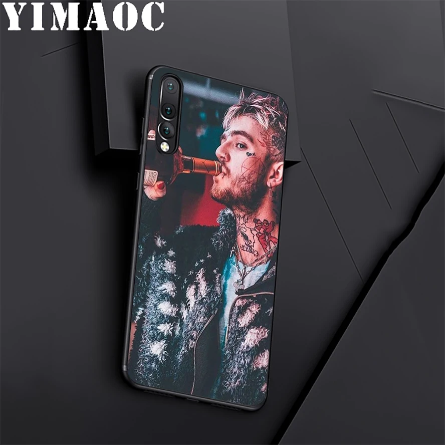 YIMAOC Lil PEEP Soft Silicone Case For Huawei Honor Mate 10 P20 P10 P9 P8 P Smart Y6 6A 7A 7X 7C Lite Pro 2017 2018 |