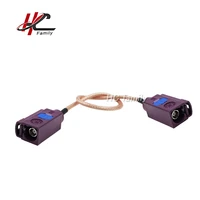 rg316 15cm 6in bordeaux fakra d female to fakra d female fakra automotive rf cable