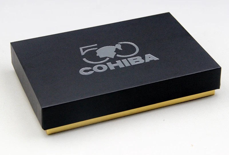 COHIBA заводская цена сигары набор с обрезки сигар/Sccisors и легче желтый черный Цвет