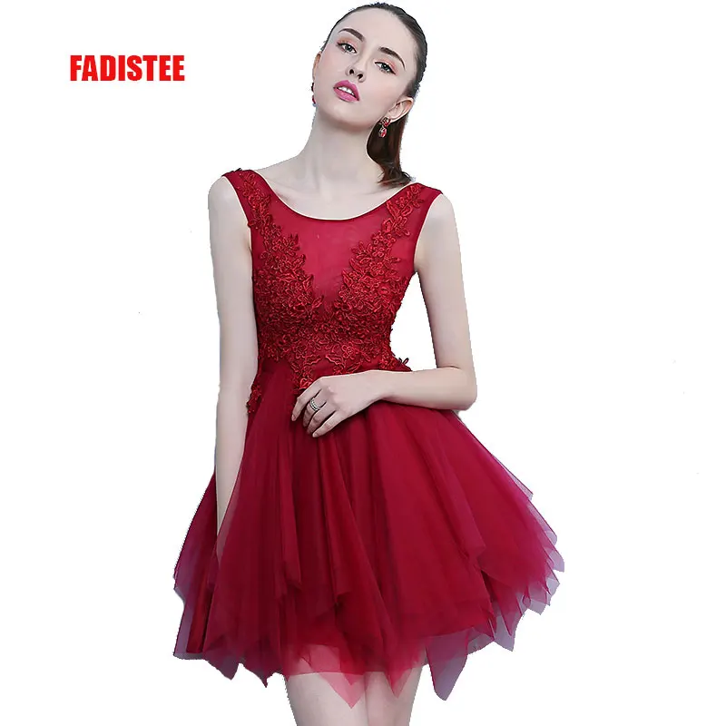 FADISTEE Новое поступление платья для выпусквечерние вечера асимметричное платье