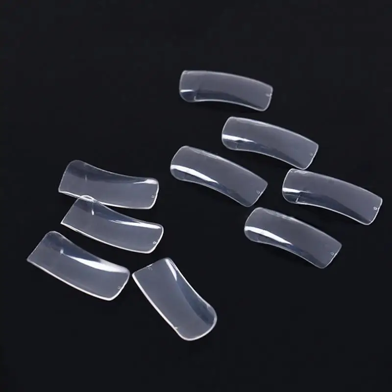 500 pcs Hot Fashion Women Lady Clear Media False Acrylic Artificial Nail Art Tips | Красота и здоровье