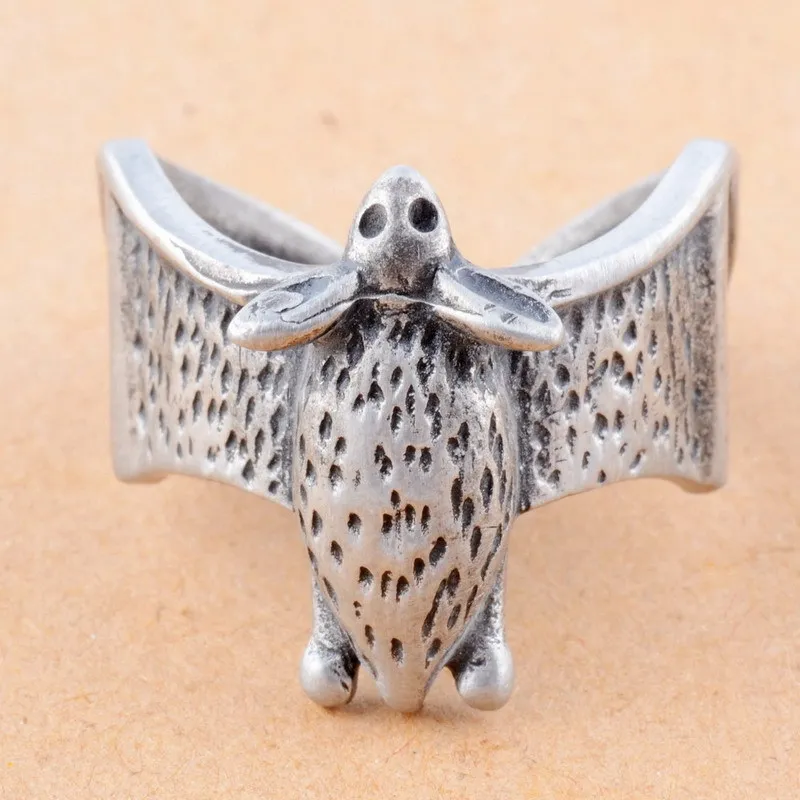 SUTEYI кольцо &quotлетучая мышь&quot для влюбленных старинное Золотое посеребренное