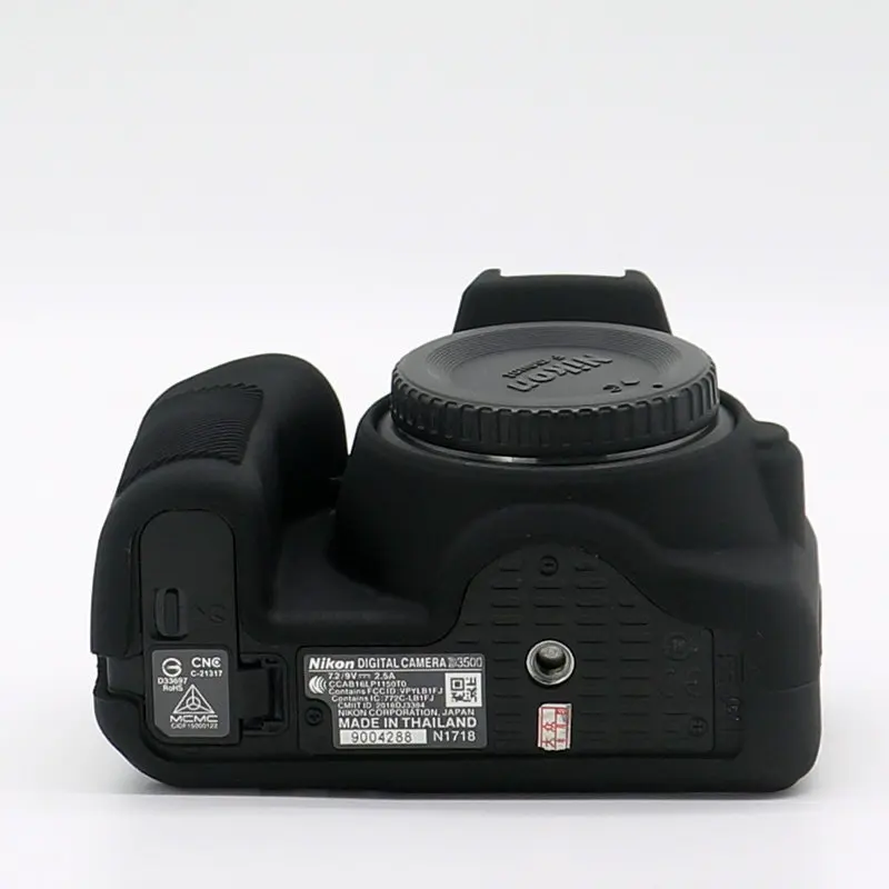 Силиконовая кожа брони чехол защитный чехол для Nikon D3500 DSLR только цифровая камера