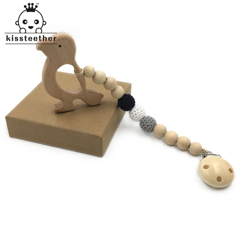 Детская Деревянная Игрушка-прорезыватель для зубов | Мать и ребенок