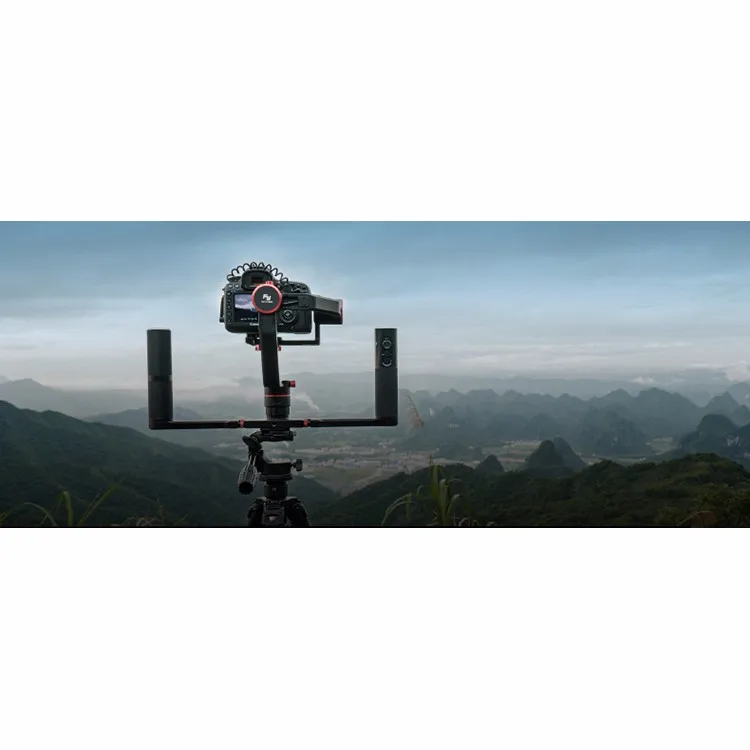 Feiyu Tech Feiyu a2000 3-осевой карданный стабилизатор для Canon 5D серии, для SONY A7 серии a6500, для цифрового фотоаппарата Panasonic GH4/GH5, кран с двойной ручкой