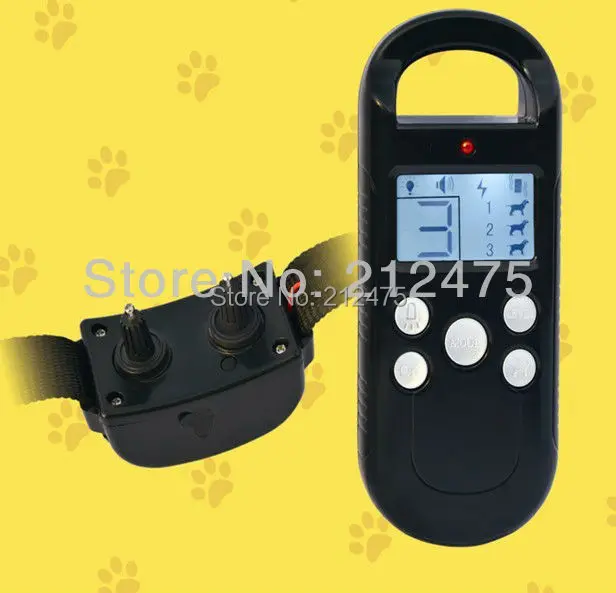 1 Dog Training System 300M Rechargeable &amp Waterproof Remote Collar Electric Shock Vibration 2013 Newest | Дом и сад
