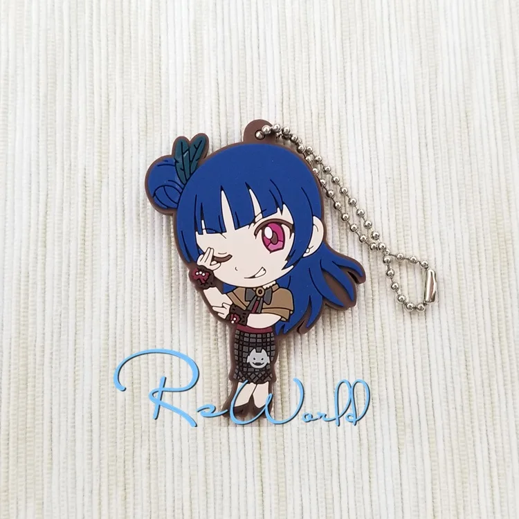 Резиновый брелок для ключей Love Live Lovelive Sunshine аниме цушима йошико Йохан Aqours|Игровые
