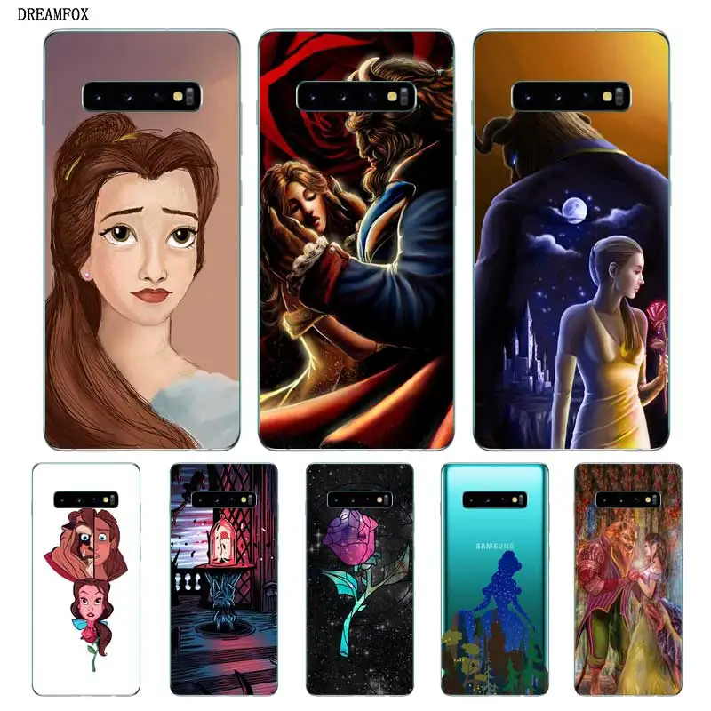 N266 Красавица и Чудовище Мягкий ТПУ силиконовый чехол для Samsung Galaxy J2 J3 J4 J5 J6 J7 J8 Pro Plus