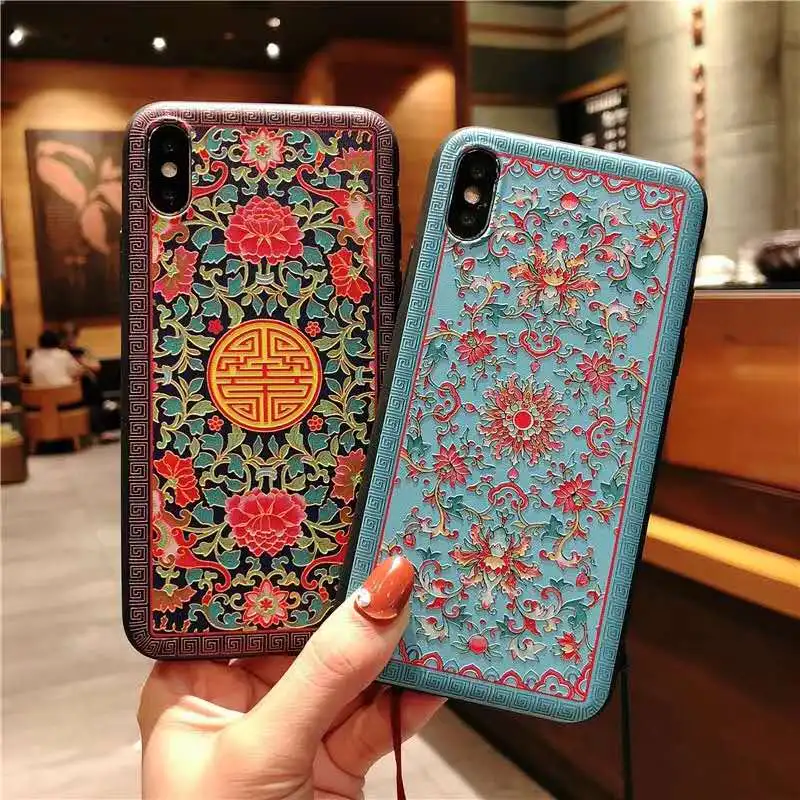 Чехол для Redmi 4x китайский традиционный чехол с вышивкой телефона Xiaomi note 5