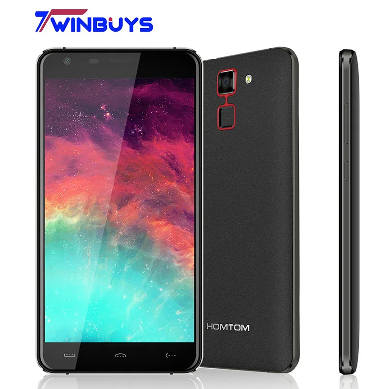HOMTOM HT30 смартфон 3g WCDMA отпечатков пальцев 5 "MTK6580 4 ядра Android 6 0 1 ГБ + 8 8MP 3000 мАч