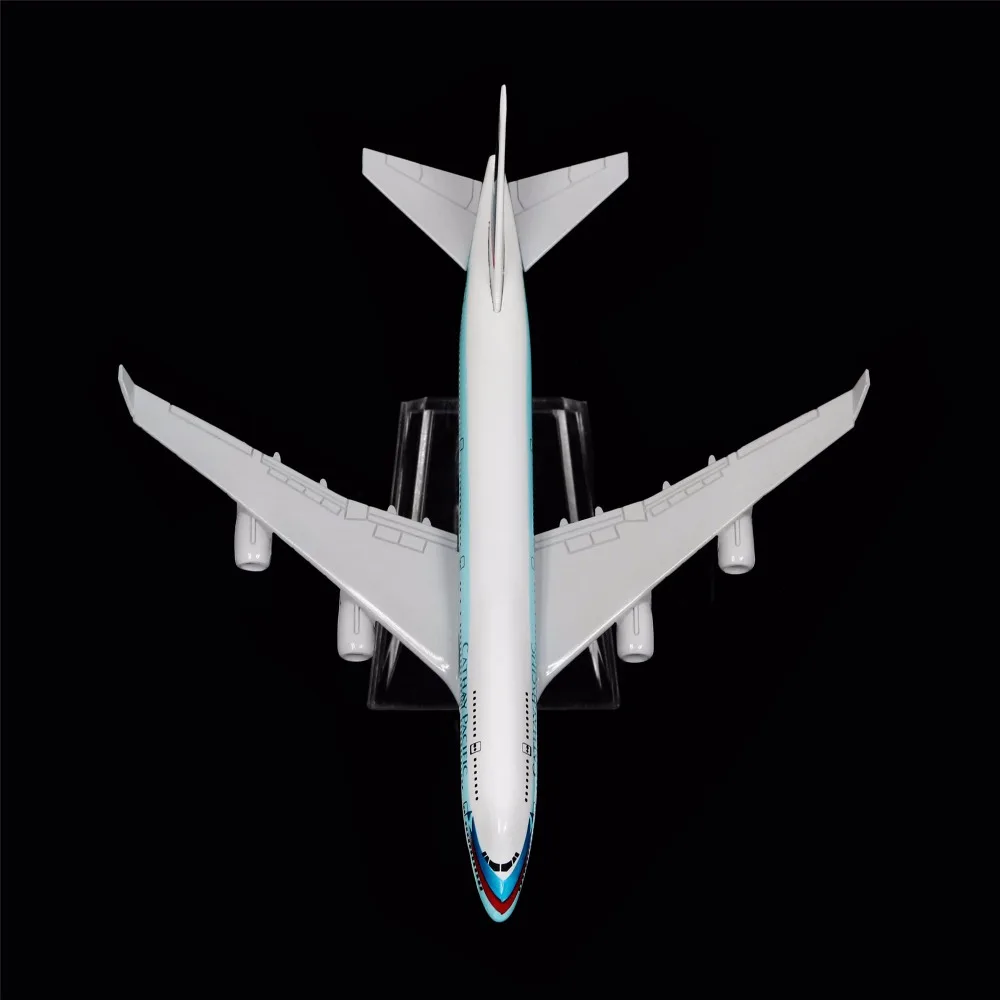 1:400 16 см CATHAY Airways Boeing 747 металлическая модель самолета офисное украшение игрушка в