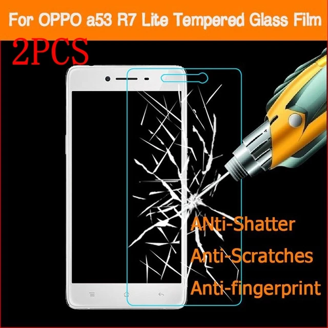 2 шт. закаленное стекло для OPPO R7 Lite Защитная пленка экрана Oppo A53 A3T стекло|Защитные