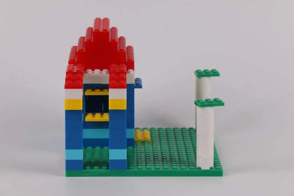 LONGDA радует высоким Совместимость Alpinia Oxyphylla Building Block игрушечный конструктор
