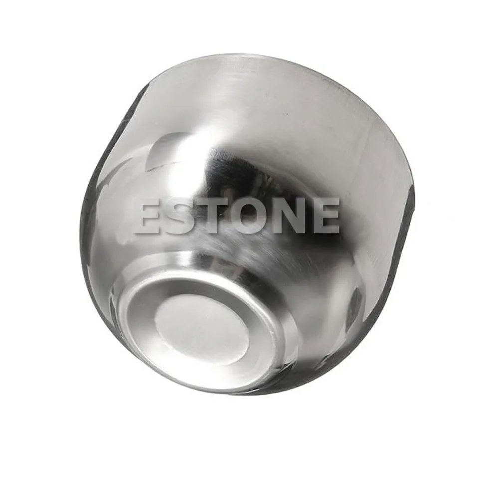 Новая Металлическая щетка для бритья из Нержавеющей Стали Кружка чаша чашка 7 2