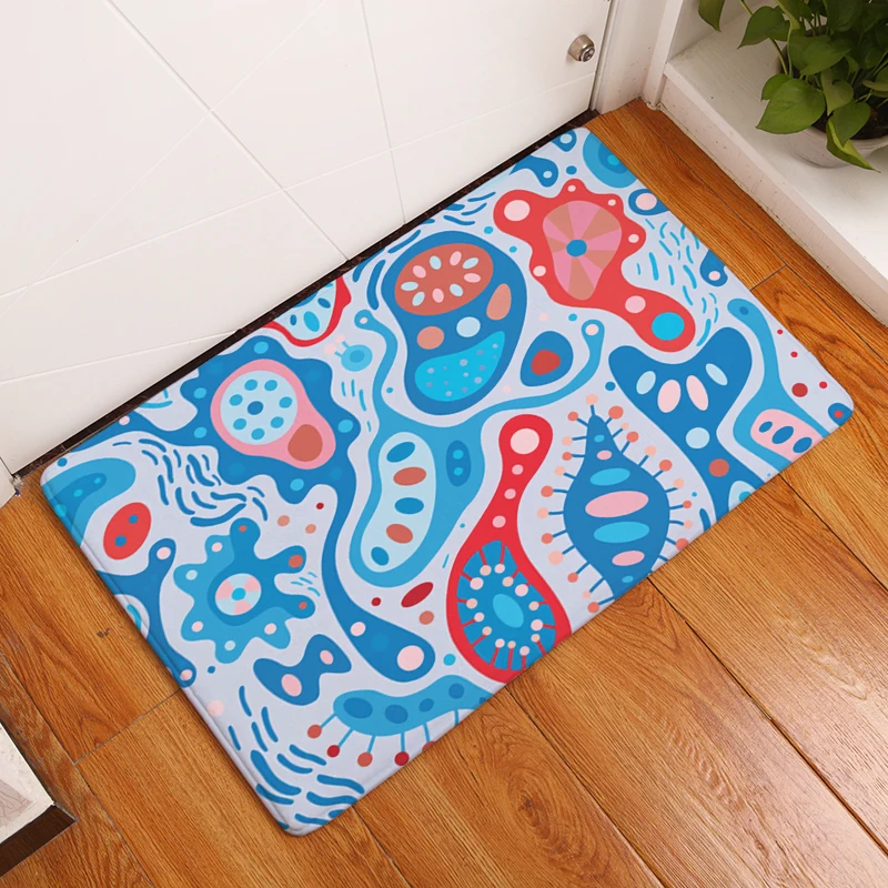 Новинка 2017 коврики известные цвета с принтом драгоценностей для ванной кухни