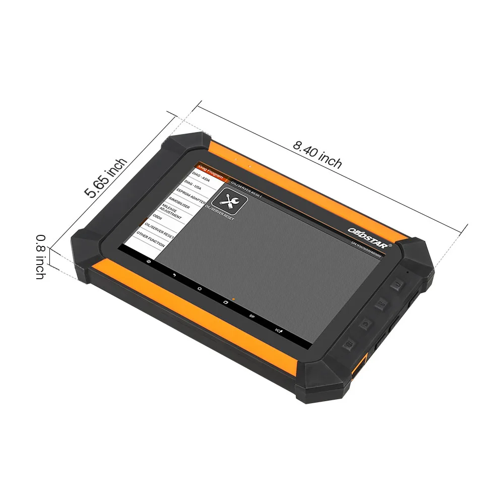 OBDSTAR X300 DP ключ программист Android планшет полная посылка с несколькими языками X 300 DP для Toyota H чип ПК x100 pad 2 SKP1000