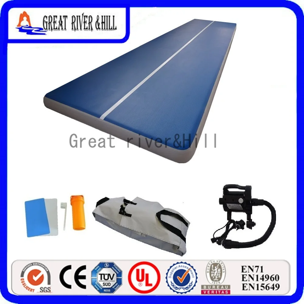 cheap inflatable air gym mat cheerleading track 30ft outdoor sports equipment with free pump 9m x 2m 0.2m | Спорт и развлечения