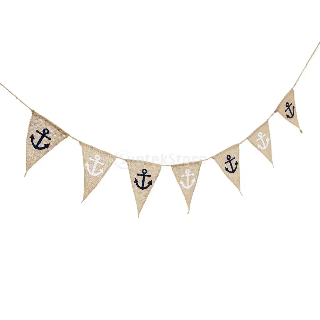 2 6 м деревенский Вымпел флаг баннеры якорь домашний подвесной Декор|decorative