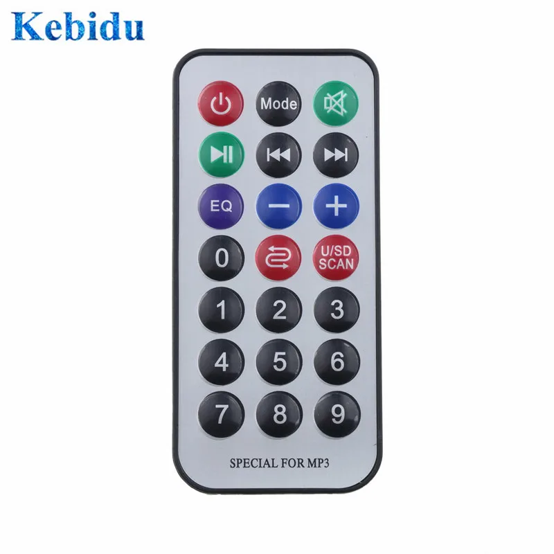Аудио модуль KEBIDU DC 5 в 12 В Bluetooth MP3 WMA FM AUX декодер плата TF радио автомобильный