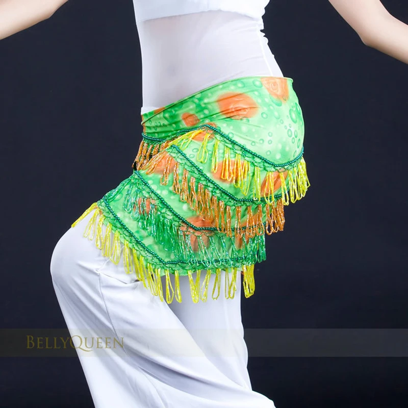 Женский костюм для танца живота с треугольной кисточкой|hip scarf|belly dance costumeship scarf belt