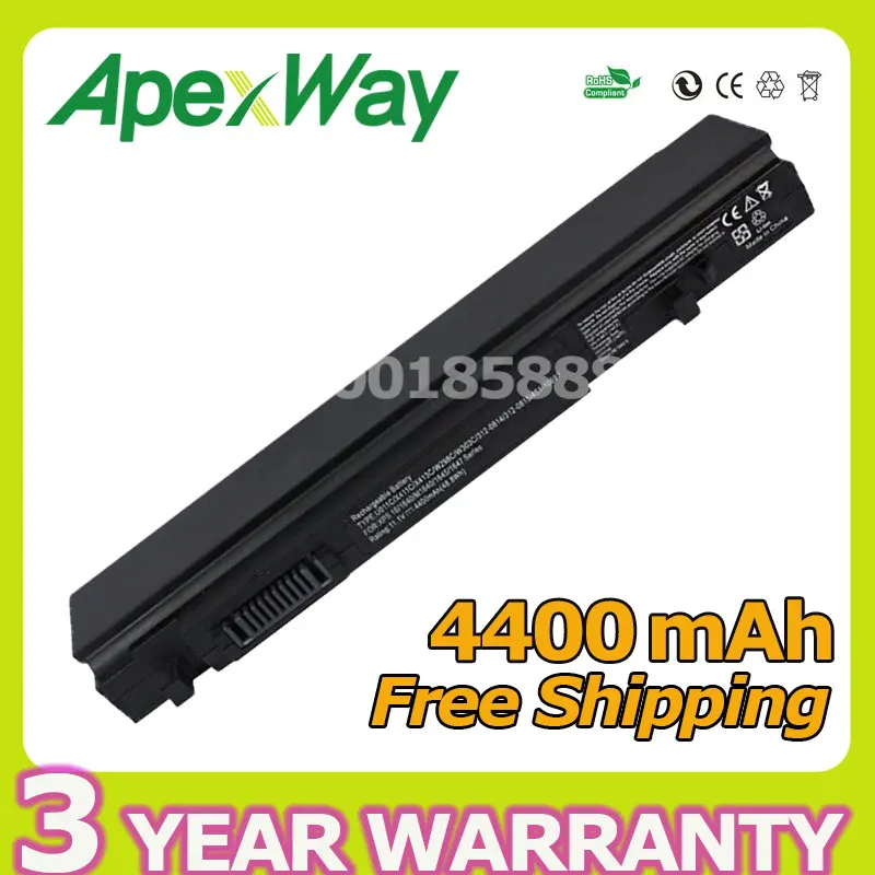 Apexway 4400 мАч 6 ячеек Аккумулятор для ноутбука Dell Studio XPS 16 1647 1645 1640 312-0814 U011C W298C |