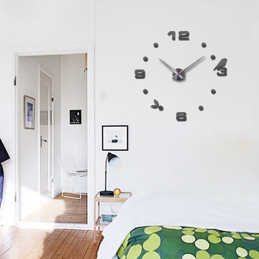 Специальное предложение новые продажи часы настенные часы Reloj De Pared часы большое декоративное акриловое стекло кварцевые гостиная