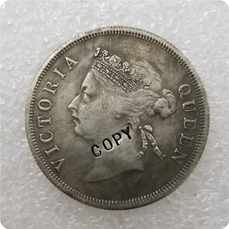 1886-1901 копия монет королевы Виктории стриттс 50 центов | Дом и сад