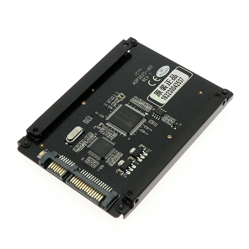 Оптовая продажа 4 порта SD/SDHC/SDXC/MMC флэш карта памяти на SATA адаптер как 2 5 &quotSATA SSD| |