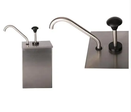 1 ковшовый диспенсер для соусов насос выдавливания приправ из нержавеющей