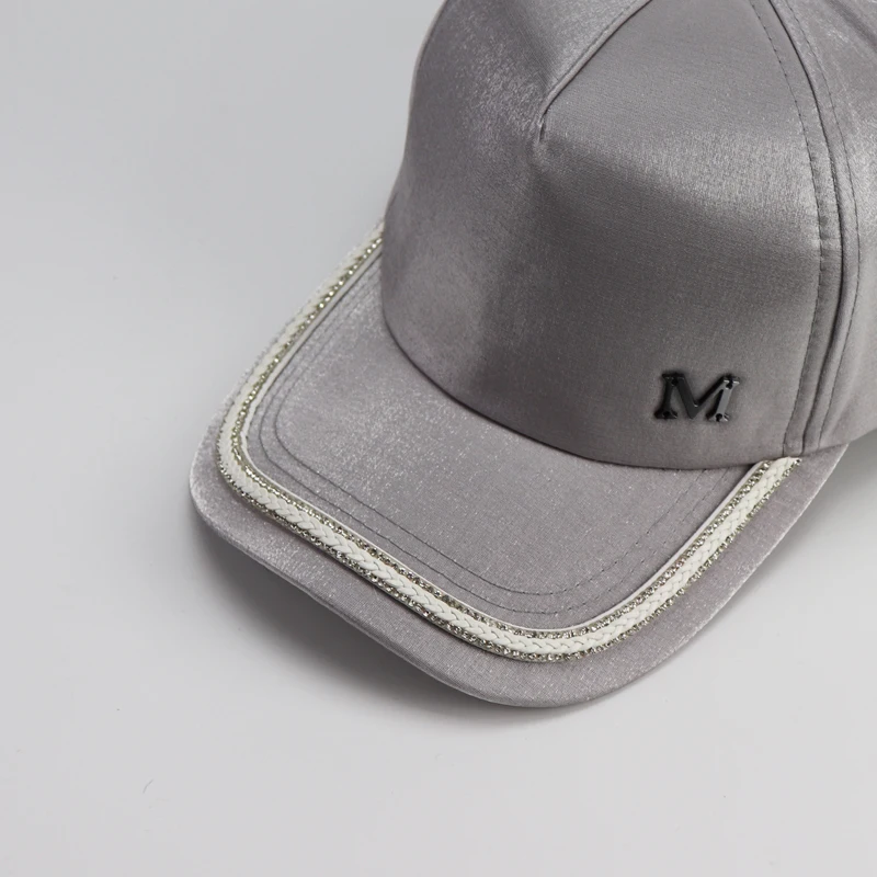 New Design Quality Fashion Women's Hat Man Smooth M Embroidered Women Baseball Cap Men snapback Adjustable Caps Hats BKA002 |