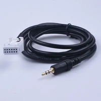 aux cable 3 5mm jack interface car audio adapter for bmw e60 e63 e64 e66 e81 e82 e70 e90